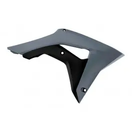 Gyors szállítás Ouïes de radiateur Polisport Gris Honda CRF 450 R 2017-2019 / CRF 250 R 2018-2019