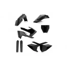 Kit plastiques complet Acerbis Noir Husqvarna 125 TC 2016-2017 Csak ma