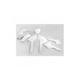 Kedvezmény Kit plastiques complet UFO Blanc Husqvarna 125 TC 2016-2018