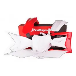 Szuper akció Kit plastiques complet Polisport Rouge / Blanc Honda CRF 250 RE 2016-2017
