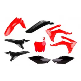 Kit plastiques complet Polisport Rouge / Noir Honda CRF 450 R 2013-2016 / CRF 450 X 2013-2018 ... Csak ma
