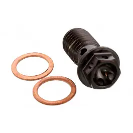 Vis banjo simple Pro Bolt M10x1.25 Titane Racing Noir Azonnali szállítás