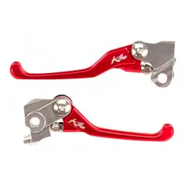 Gyors szállítás Leviers de frein et d‘embrayage Kite Rouge Honda CRF 250 R 2007-2018