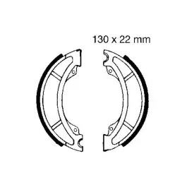 Machoires de frein avant EBC avec ressorts (Y508) Yamaha Csak ma