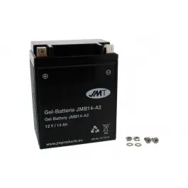 Vedd meg online Batterie JMT Gel YB14-A2 12V / 14 Ah