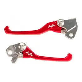Leviers de frein et d‘embrayage Kite Rouge Suzuki 250 RMZ 2007-2018 Akció