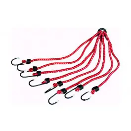 Vedd meg online Tendeur élastique en croix JMP 8mm 8 crochets Rouge