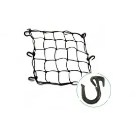 Újdonság Tendeur élastique en croix JMP 40x40cm 6 crochets plastique Noir