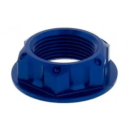 Csak ma Écrou de colonne de direction Pro Bolt Perçée M24x1.50mm Alu Bleu