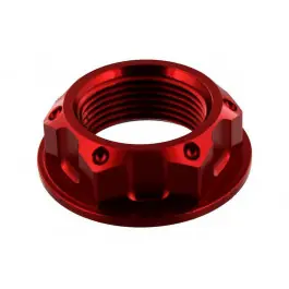 Écrou de colonne de direction Pro Bolt M24x1.50mm Alu Rouge Népszerű