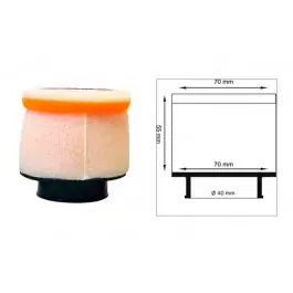Filtre à air Twin Air Cylindrique avec manchon Ø40mm Akció