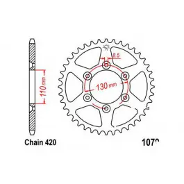 Szuper ajánlat Couronne JT 62/420 Acier CPI SX 50 / Beeline SX 50 ...