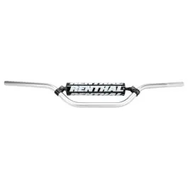 Guidon Renthal MX 809 Carmichael Ø22mm haut Argent Expressz kézbesítés