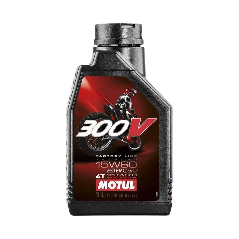 Árcsökkenés Huile Motul 300V 15W60 Factory Line – 100% synthèse 1L