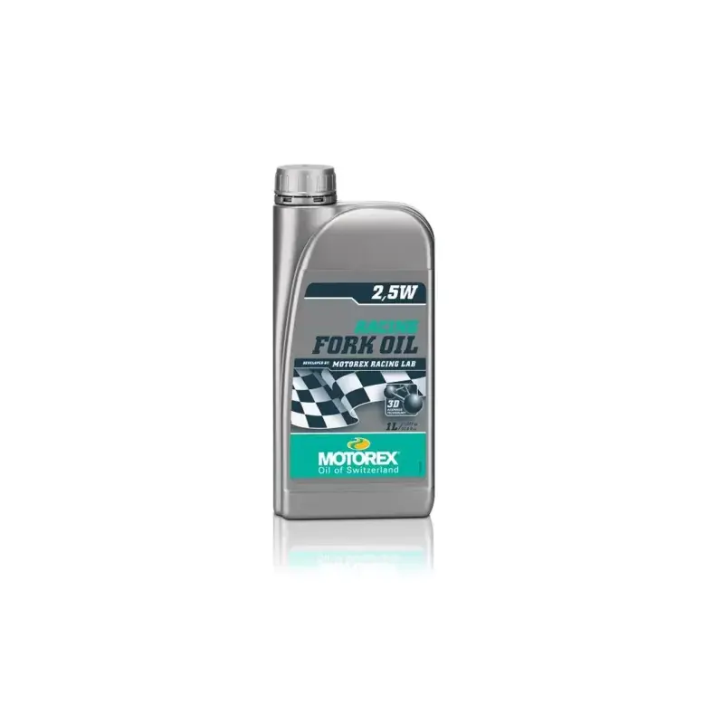 Biztonságos vásárlás Huile de fourche MOTOREX Racing 2.5W 1L