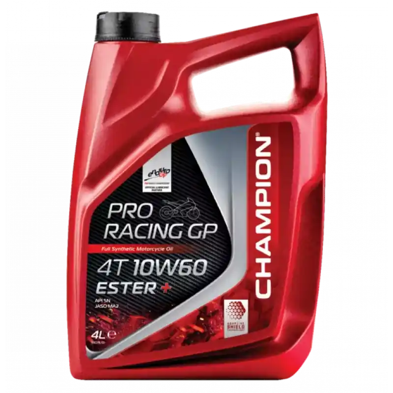Azonnal elérhető Huile moteur 4T Champion ProRacing GP 10w60 4 litres