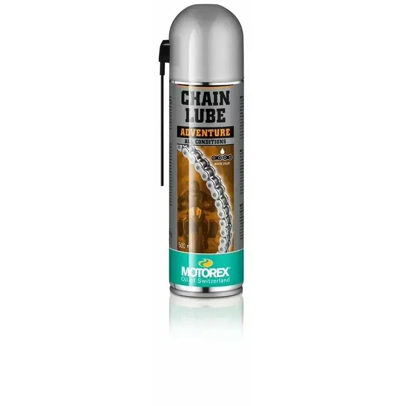 Lubrifiant chaîne MOTOREX Chainlube Adventure toutes conditions - Spray 500 ml Kedvezményes ár
