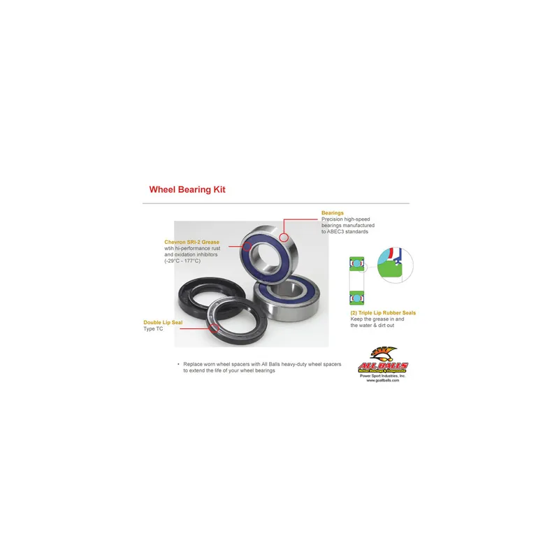 KIT ROULEMENTS ROUE AVANT SUZUKI DR-Z 70 08-09 Nézd meg most