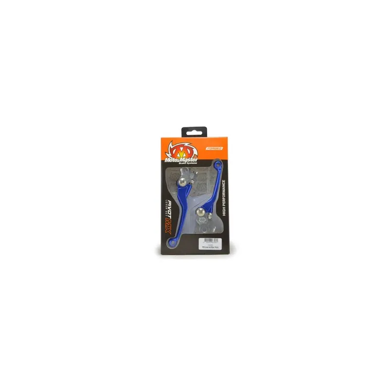 JEU DE LEVIERS DE FREIN ET D‘EMBRAYAGE MOTO MASTER ALUMINIUM BLEU YAMAHA YZ 125 250 YZF 250 450 Újdonság