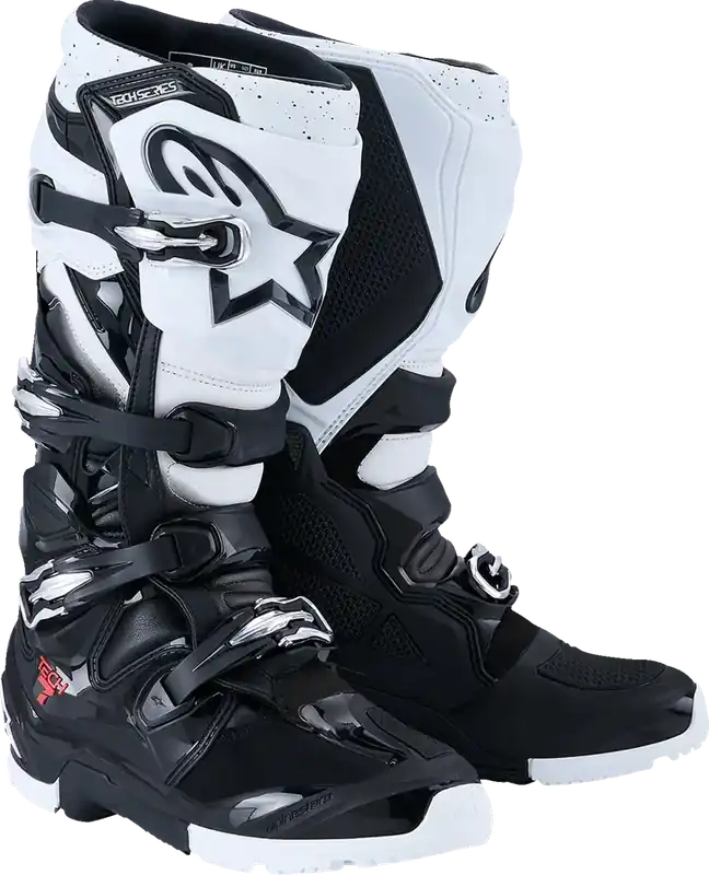 Botte Tech 7 Enduro Blanche Noir ALPINESTARS Legnépszerűbb