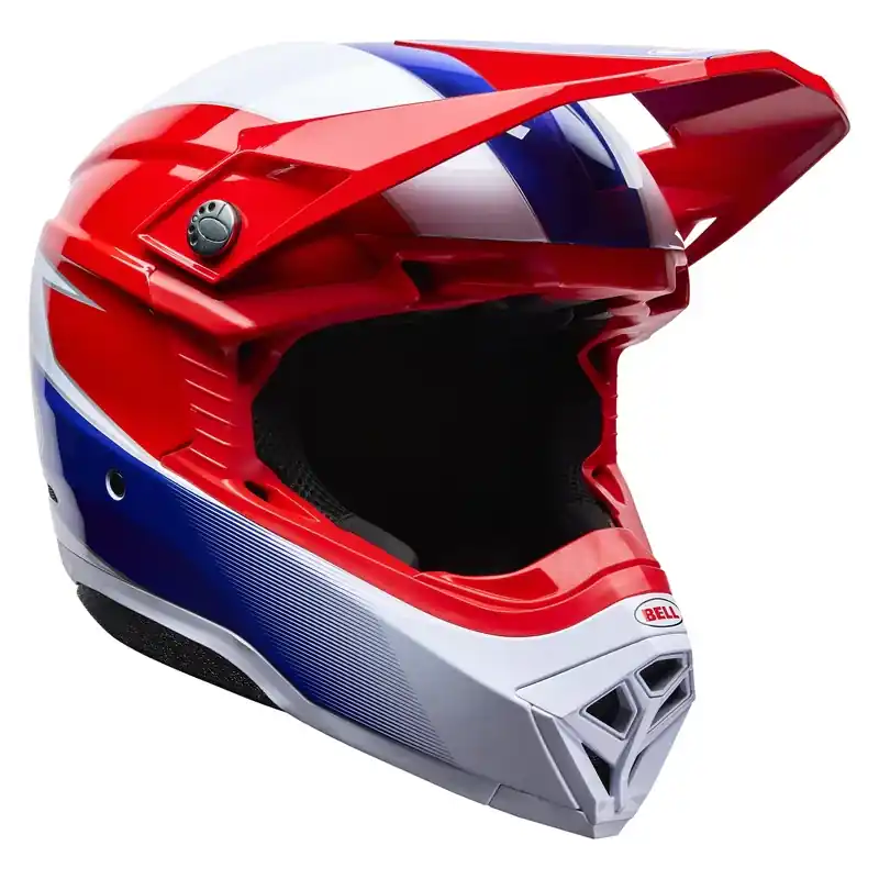Casque Moto10 Mips Rouge Blanc BELL Bestseller