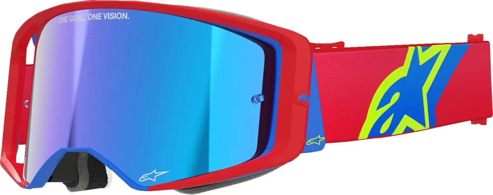Különleges ajánlat Masque Supertech Corp Rouge Bleu ALPINESTARS