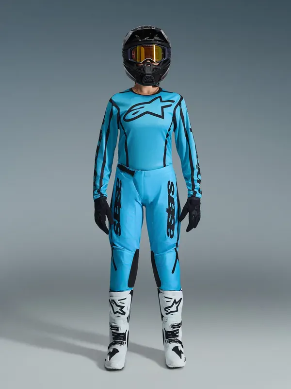 Olcsóbb Tenue Cross Femme Stella Fluid Turquoise ALPINESTARS