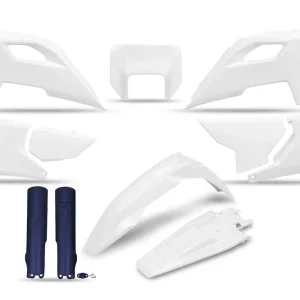 Legkelendőbb Kit Plastique Enduro HUSQVARNA Blanc UFO