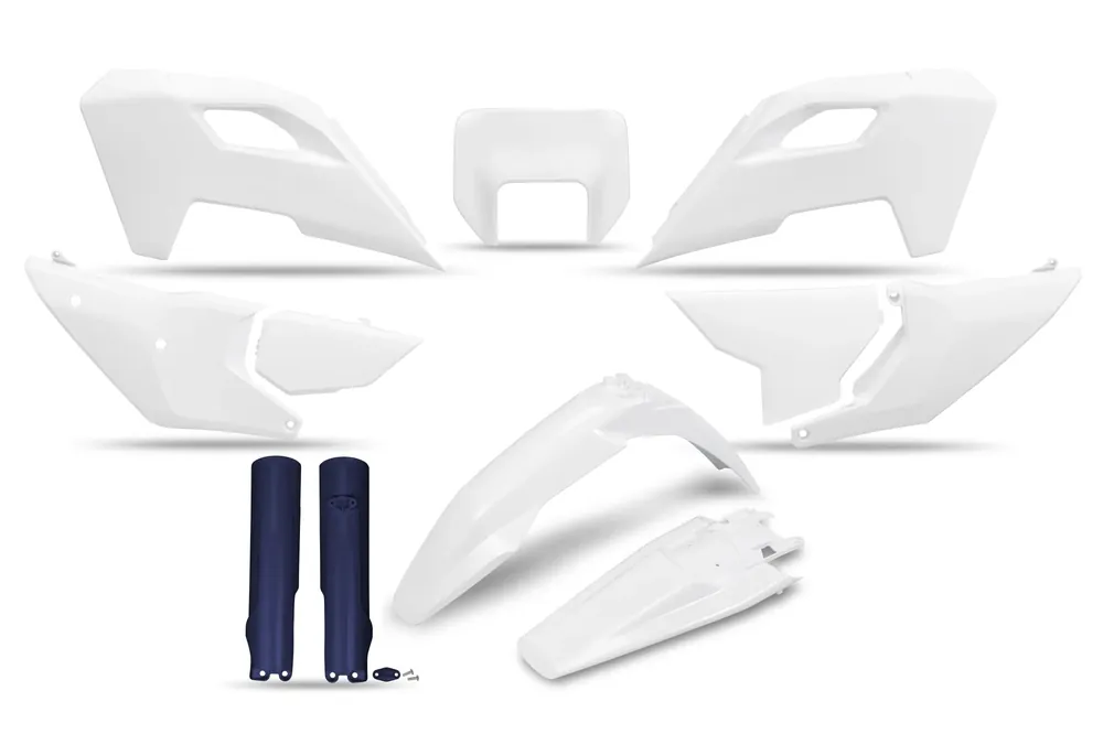 Legkelendőbb Kit Plastique Enduro HUSQVARNA Blanc UFO