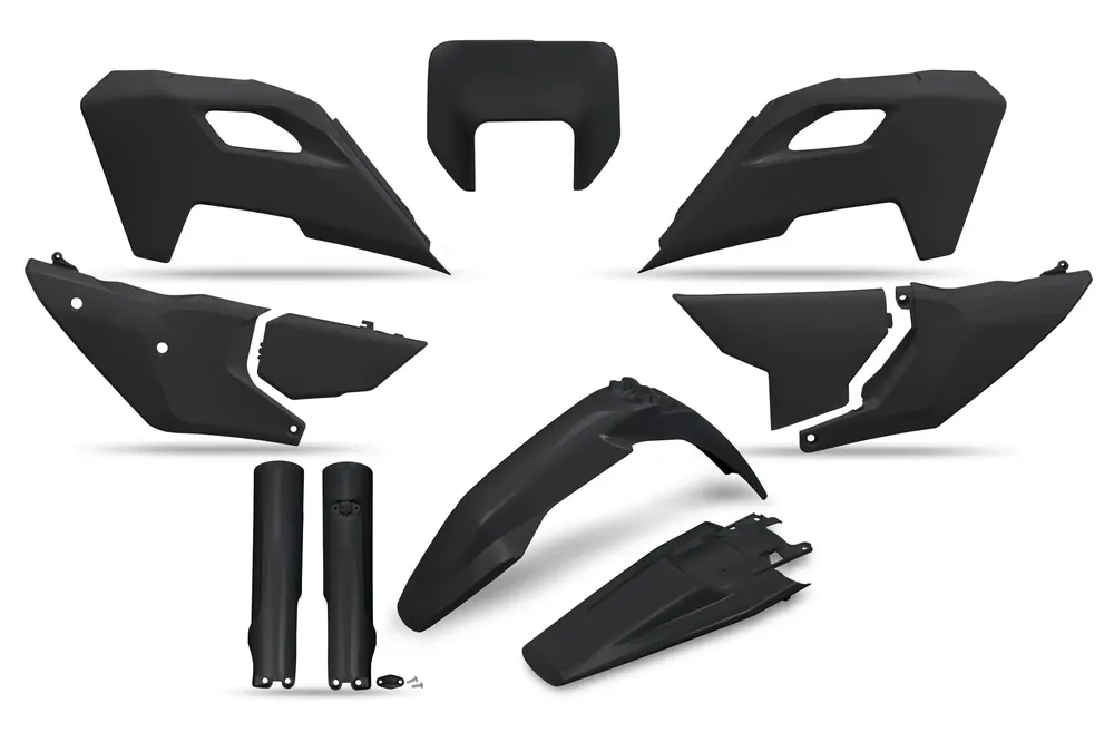 Vedd meg online Kit Plastique Enduro HUSQVARNA Noir UFO