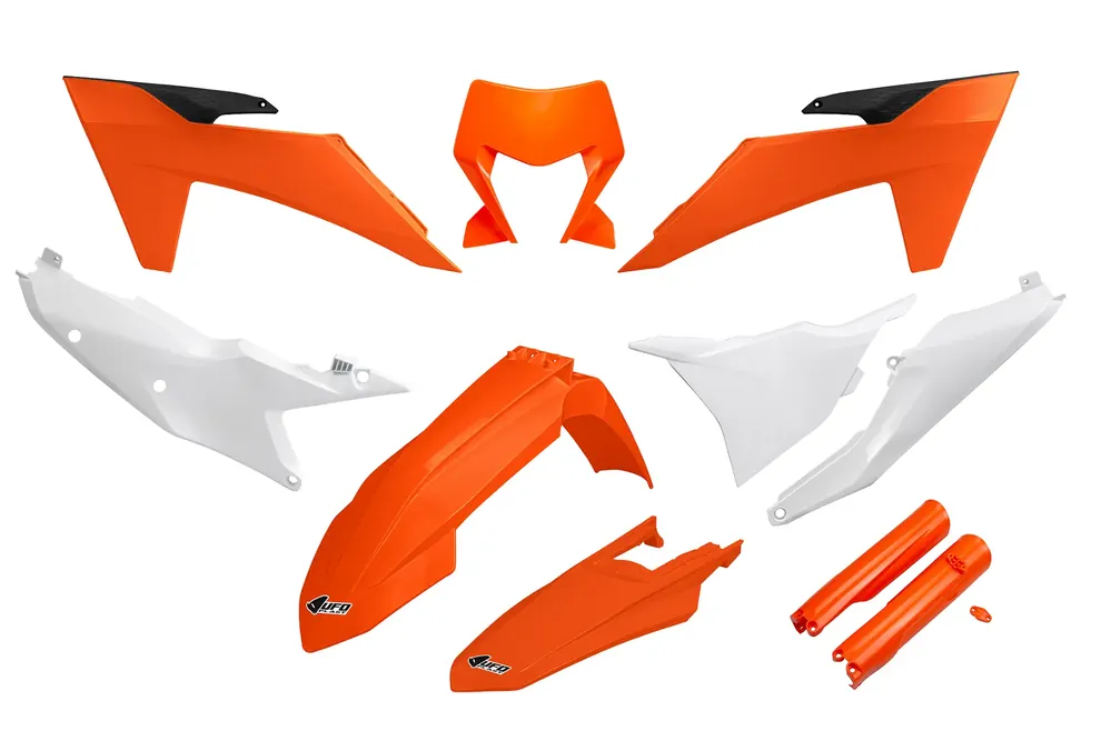 Szuper ajánlat Kit Plastique Enduro KTM Blanc UFO