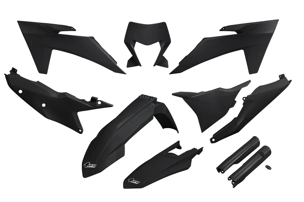 Kit Plastique Enduro KTM Noir UFO Újdonság