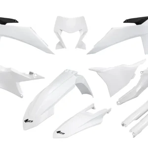 Kit Plastique Enduro KTM Orange Blanc UFO Exkluzív ajánlat