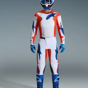 Tenue Cross Complete Fluid Grid Rouge-Blanc ALPINESTARS Olcsóbb