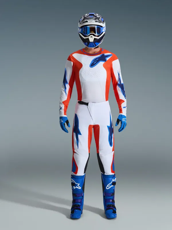 Tenue Cross Complete Fluid Grid Rouge-Blanc ALPINESTARS Olcsóbb
