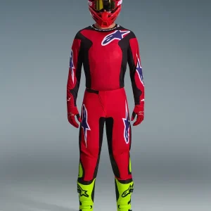 Tenue Cross Complete Fluid Grid Rouge-Noir ALPINESTARS Expressz kézbesítés