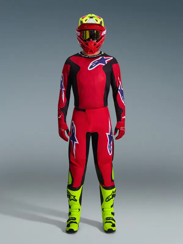 Tenue Cross Complete Fluid Grid Rouge-Noir ALPINESTARS Expressz kézbesítés