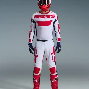 Bestseller Tenue Cross Complete Racer Riway Rouge-Blanc ALPINESTARS