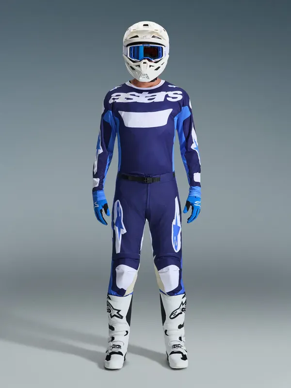 Csak ma Tenue Cross Complete Racer Riway Bleu ALPINESTARS