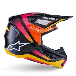 Expressz kézbesítés Casque S-M7 Rice Noir Multicolor ALPINESTARS