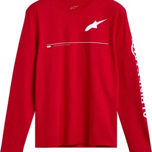 T-Shirt Manches Longues CSF Rouge ALPINESTARS Expressz szállítás