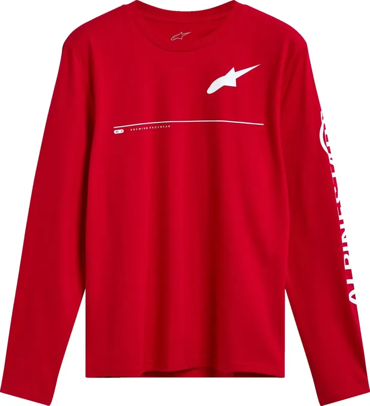 T-Shirt Manches Longues CSF Rouge ALPINESTARS Expressz szállítás