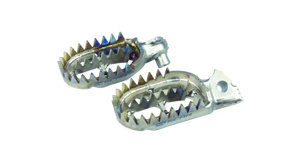 Bestseller Cale-Pieds Titane SCAR Yamaha – Grip Maximum Moto Cross Enduro YZ YZF WR