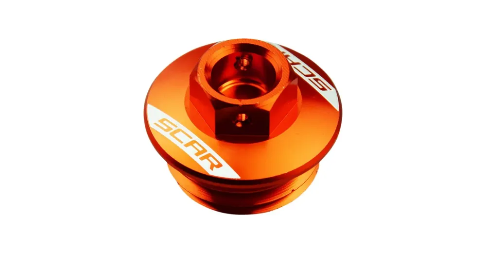 Expressz szállítás Bouchon de Remplissage d’Huile SCAR KTM Husqvarna GasGas – Aluminium Anodisé Moteur Cross Enduro