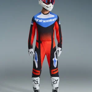 Kiárusítás Tenue Cross Complete Techstar Knif Orange Noir ALPINESTARS