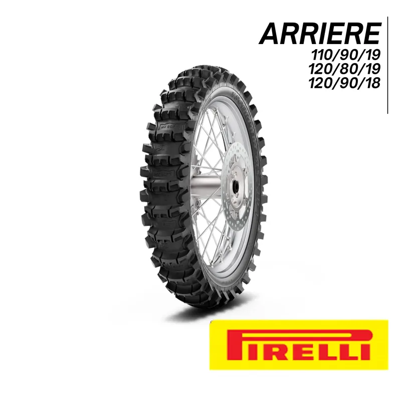 Vásárlói kedvenc Pneu Arrière Cross MX SOFT Sable PIRELLI