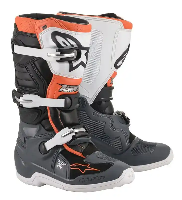 Bottes Enfant Tech7S Noir/Orange ALPINESTARS Biztonságos fizetés