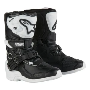 Kedvezményes ár Bottes Enfant Tech3S Blanc/Noir ALPINESTARS