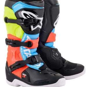 Bottes Enfant Tech3S Noir/Bleu/Rouge/Jaune ALPINESTARS Korlátozott ajánlat