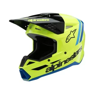 Szezonális akció Casque Enfant S-M3 Jaune Fluo/Noir ALPINESTARS